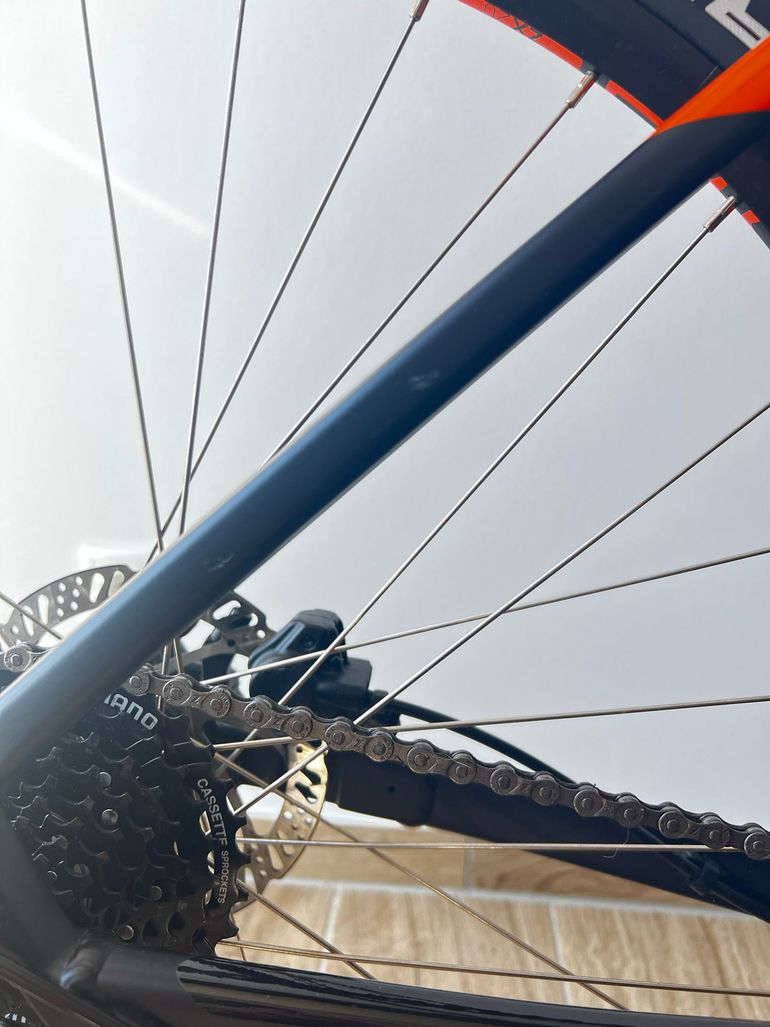 Used CUBE Aim Shimano Acera 2020 Mountainbike, Black — image 12 of 23