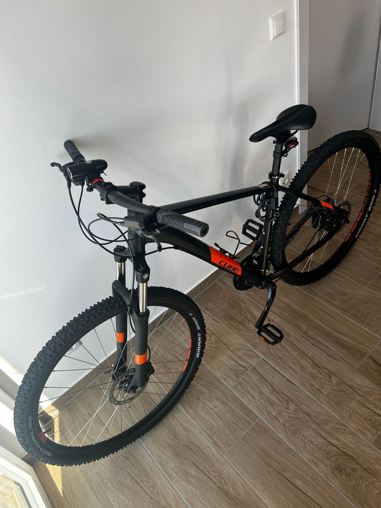 Used CUBE Aim Shimano Acera 2020 Mountainbike, Black — image 4 of 23