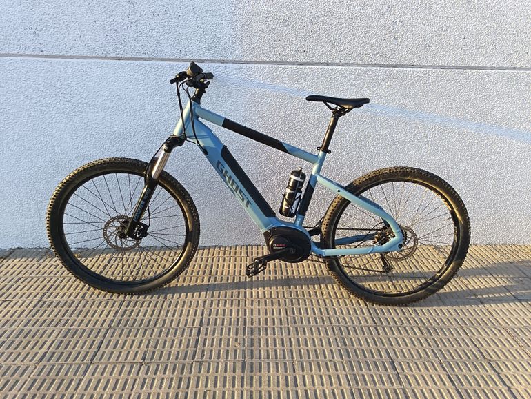 Used Ghost E-Teru Shimano Alivio 2021 Mountainbike, Light Gray — image 2 of 7