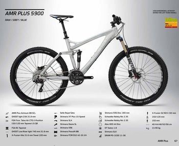 Used Ghost AMR Shimano Deore XT 2013 Mountainbike — image 15 of 15