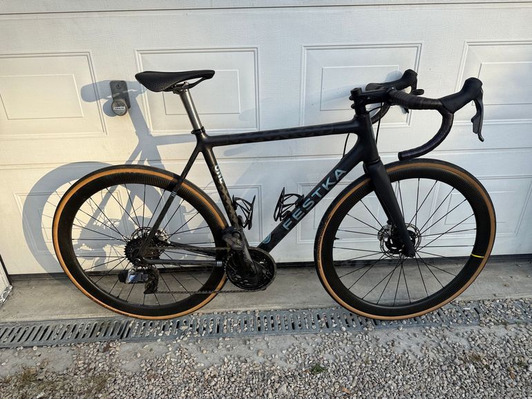 Gebrauchtes Festka One DISC Frameset 2024 2024 Road & Gravel, Schwarz — Bild 14 von 14