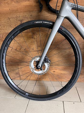 Used Cannondale Cannondale Synapse Carbon 2 RLE Ultegra Di2 ( S ) 2024 Road & Gravel, Light Gray — image 3 of 10