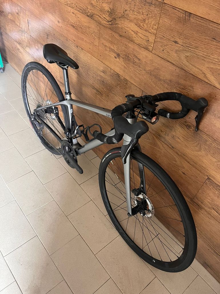 Used Cannondale Cannondale Synapse Carbon 2 RLE Ultegra Di2 ( S ) 2024 Road & Gravel, Light Gray — image 5 of 10