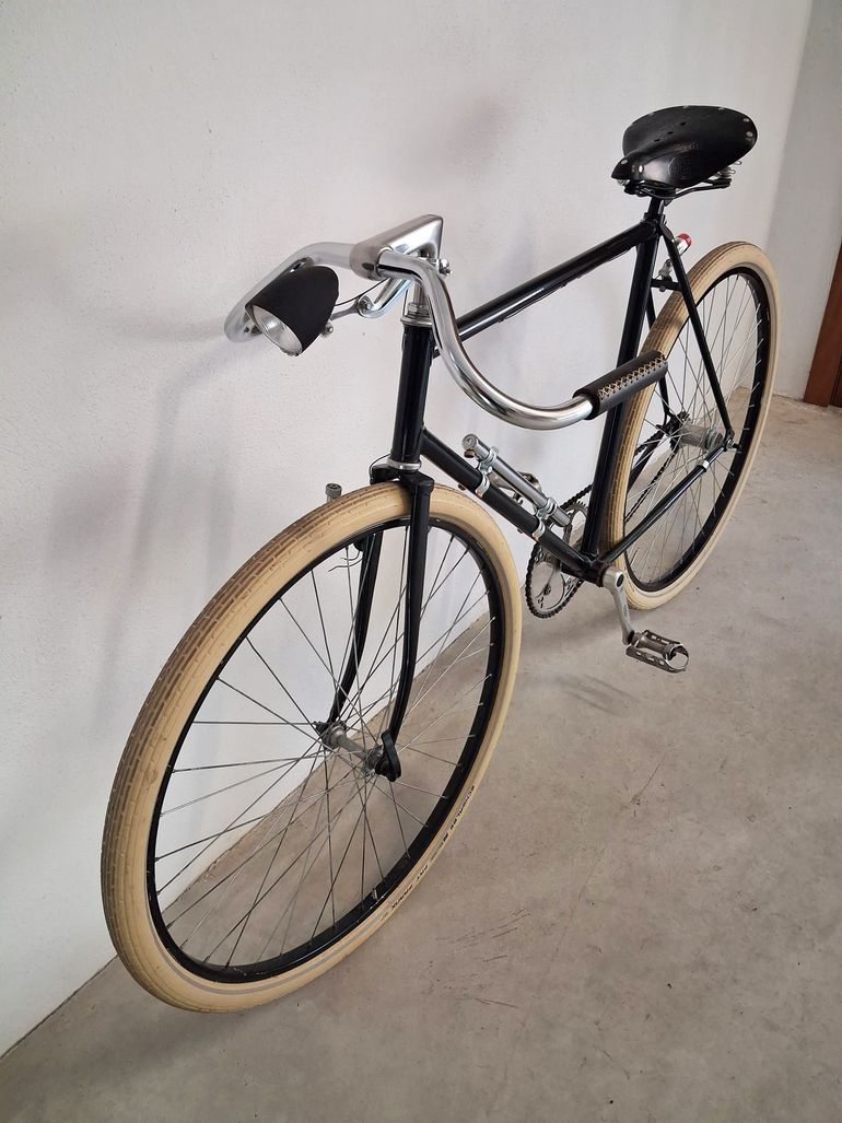 Used Bianchi Bici Clásica De Acero. Modificada A Modelo Path Racer 2021 Urban, Black — image 3 of 3