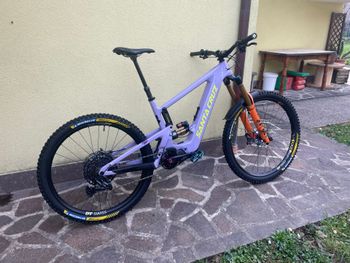Used Santa Cruz BULLIT XT / Air / Carbon CC / MX 2022 2022 Mountainbike, Purple, 29, 27.5 — image 2 of 3