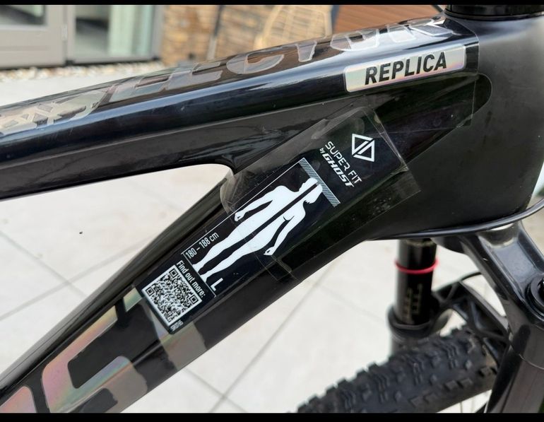 Used Ghost LECTOR World Cup Replica 2021 2021 Mountainbike, Black, 29 — image 15 of 30