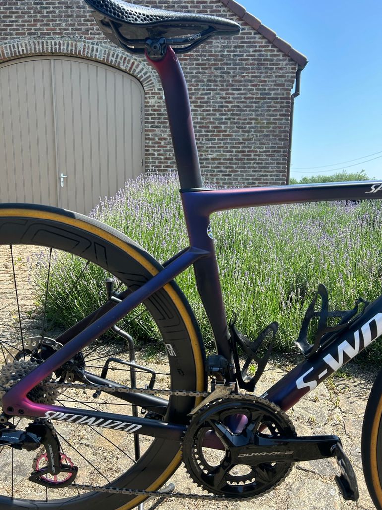 Used Specialized S-Works Tarmac SL7 - Shimano Dura-Ace Di2 2023 2023 Road & Gravel, Purple — image 5 of 8