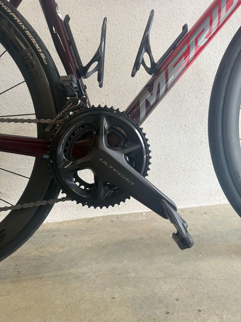 Used Merida SCULTURA 9000 2025 2025 Road & Gravel, Red — image 6 of 7