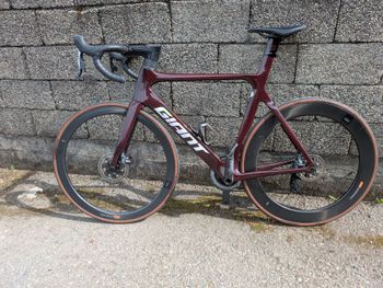 Used Giant Propel Advanced SL Disc 1 2021 2021 Road & Gravel, Red — image 2 of 13