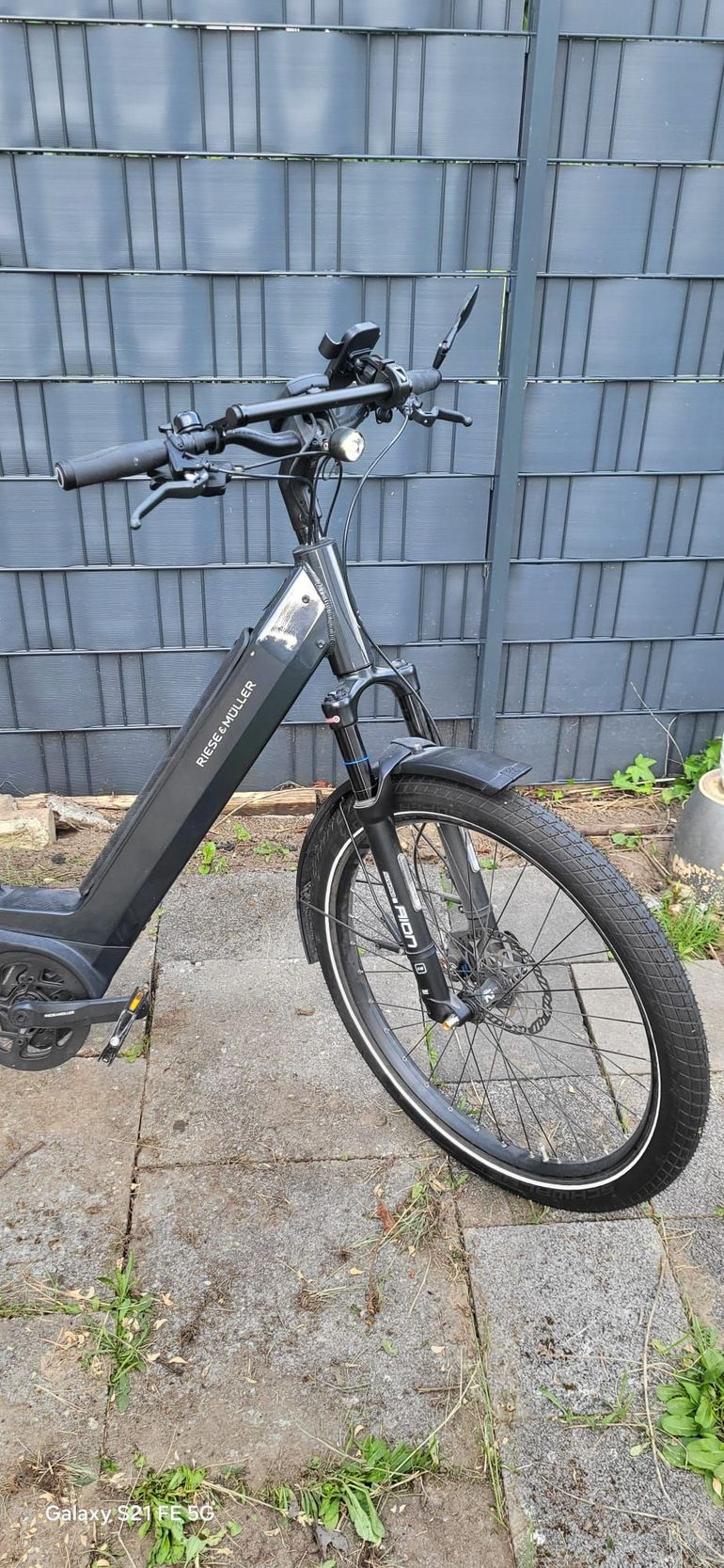 Used Riese & Müller Nevo GT touring 2023 2023 Urban, Light Gray — image 2 of 5