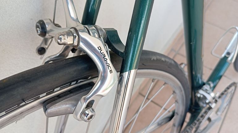Used SCAPIN SCAPIN Custom Shimano Dura Ace 1989 Road & Gravel, Green — image 6 of 12