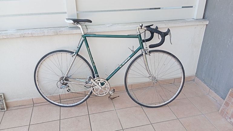 Used SCAPIN SCAPIN Custom Shimano Dura Ace 1989 Road & Gravel, Green — image 1 of 12
