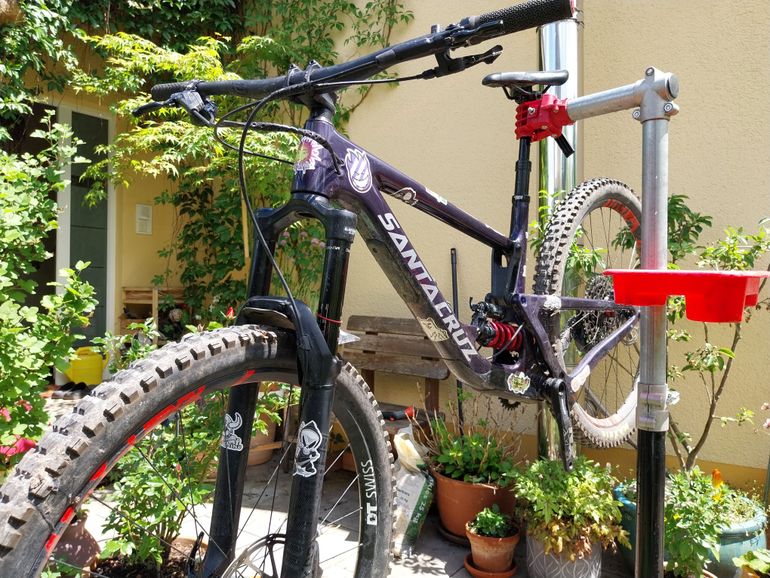 Used Santa Cruz Megatower R / Carbon C / 29 2021 2021 Mountainbike, Purple, 29 — image 5 of 8