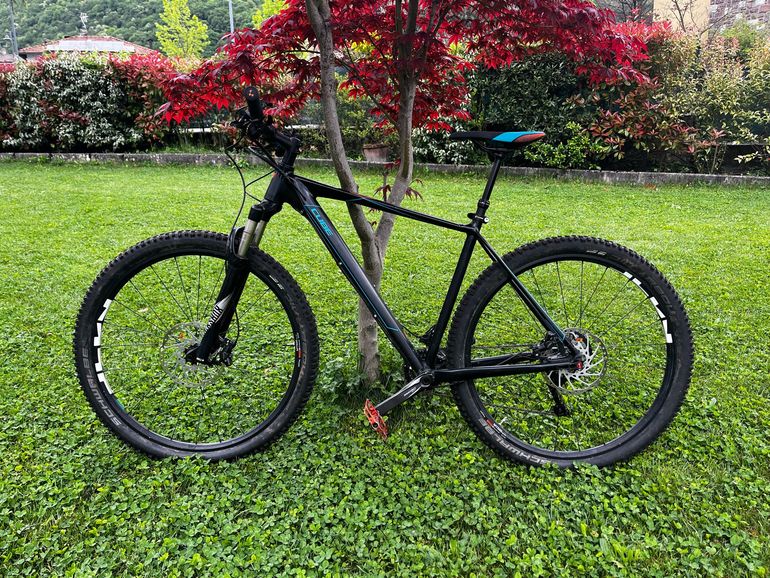 Used CUBE REACTION HPA SL 2017 2017 Mountainbike, Black, 27.5, 29 — image 1 of 14