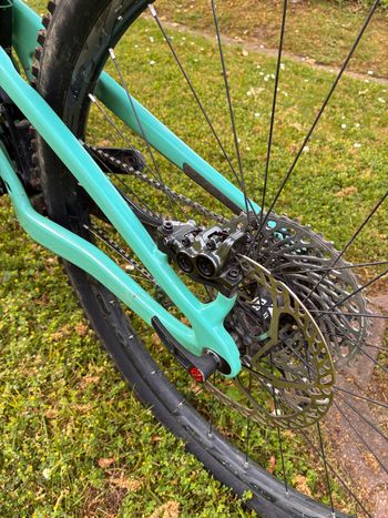 Used Santa Cruz Megatower X01 / Carbon CC / 29 2019 2019 Mountainbike, Green, 29 — image 9 of 9