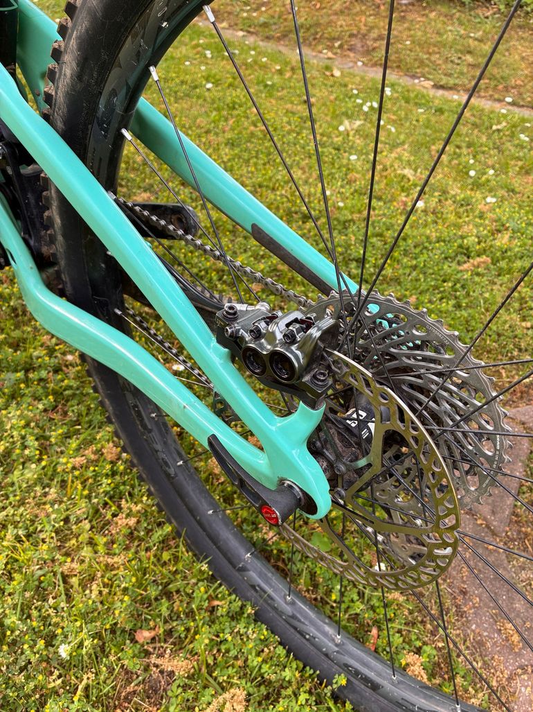 Used Santa Cruz Megatower X01 / Carbon CC / 29 2019 2019 Mountainbike, Green, 29 — image 9 of 9