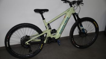 Used Santa Cruz HECKLER GX AXS / Carbon C / MX 2023 2023 Mountainbike, Green, 29, 27.5 — image 13 of 13