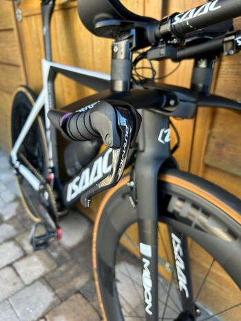 Used Isaac Muon Shimano Dura Ace Di2 2017 Road & Gravel, Negro — image 4 of 13