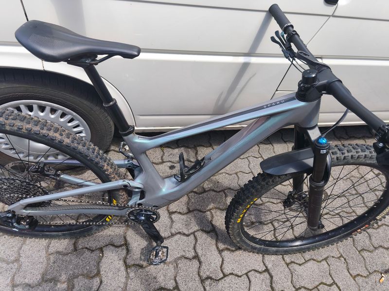 Used Scott Spark 920 TR 2023 2023 Mountainbike, Blue, 29 — image 4 of 6