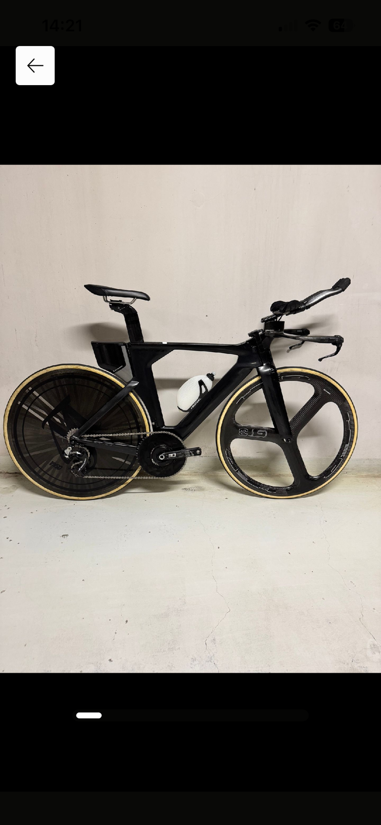 Used Trek Speed concept Shimano Dura Ace Di2 2020 Road & Gravel, Black — image 1 of 9