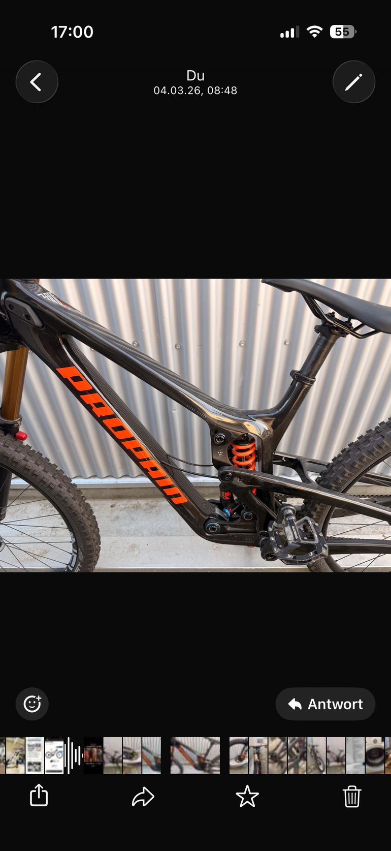 Used Propain Rage Other SRAM 2021 Mountainbike, Schwarz — image 4 of 5