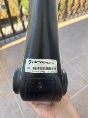 Used Berria BELADOR Frameset 2016 Road & Gravel, Black — image 9 of 11