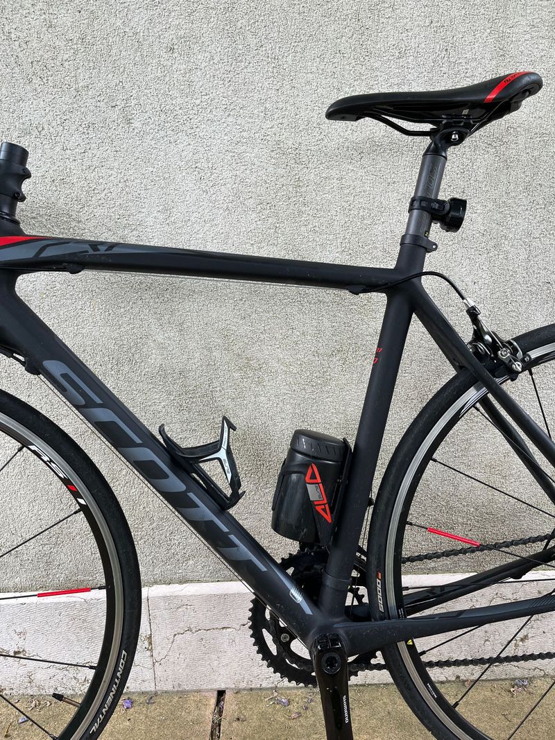 Used Scott CR1 10 2017 2017 Road & Gravel, Black — image 7 of 11