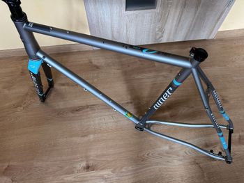 Used Niner RLT 9 Steel - Frameset 2018 Frameset 2018 Road & Gravel, Grigio chiaro — image 4 of 19