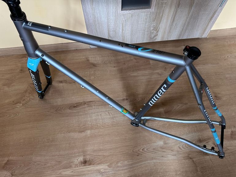 Used Niner RLT 9 Steel - Frameset 2018 Frameset 2018 Road & Gravel, Grigio chiaro — image 4 of 19