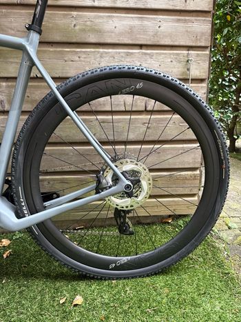 Used Open WI.DE SRAM Force eTap AXS 2025 Road & Gravel, Light Gray — image 16 of 17