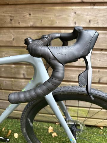 Used Open WI.DE SRAM Force eTap AXS 2025 Road & Gravel, Light Gray — image 8 of 17