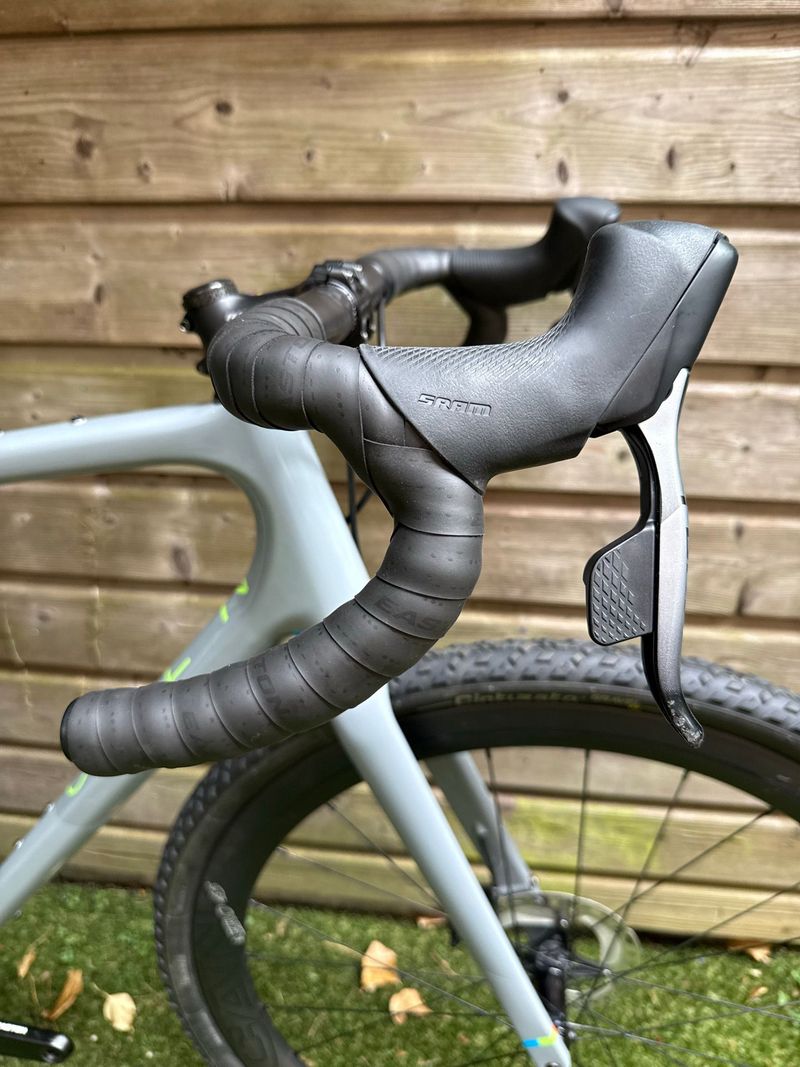 Used Open WI.DE SRAM Force eTap AXS 2025 Road & Gravel, Light Gray — image 8 of 17