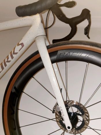 Used Specialized S-Works Crux Frameset - FACT 12r Carbon 2023 Frameset 2023 Road & Gravel, White — image 10 of 13