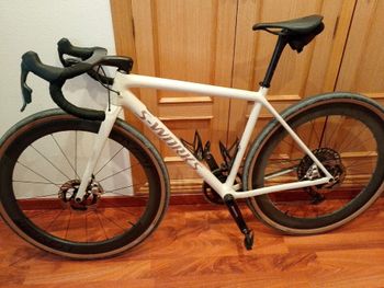 Used Specialized S-Works Crux Frameset - FACT 12r Carbon 2023 Frameset 2023 Road & Gravel, White — image 4 of 13