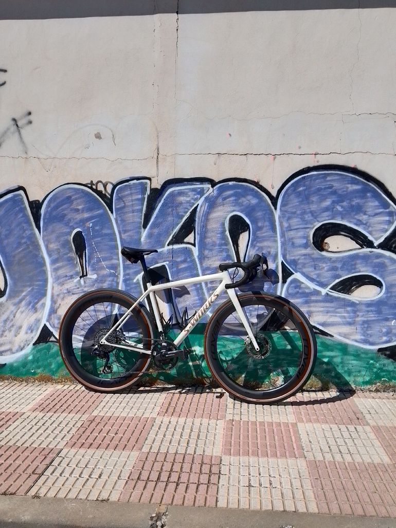 Used Specialized S-Works Crux Frameset - FACT 12r Carbon 2023 Frameset 2023 Road & Gravel, White — image 2 of 3