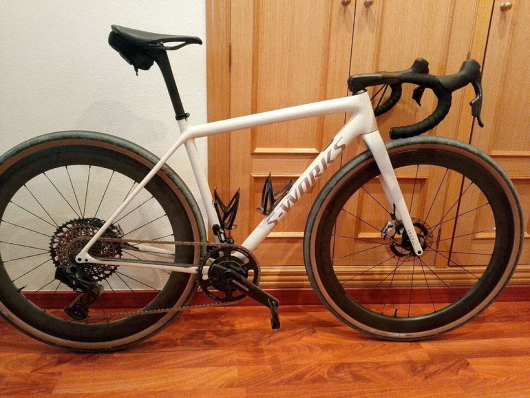 Used Specialized S-Works Crux Frameset - FACT 12r Carbon 2023 Frameset 2023 Road & Gravel, White — image 9 of 13
