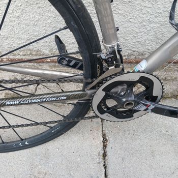 Used Bianchi Titanium SRAM Red eTap 2002 Road & Gravel, Light Gray — image 2 of 3