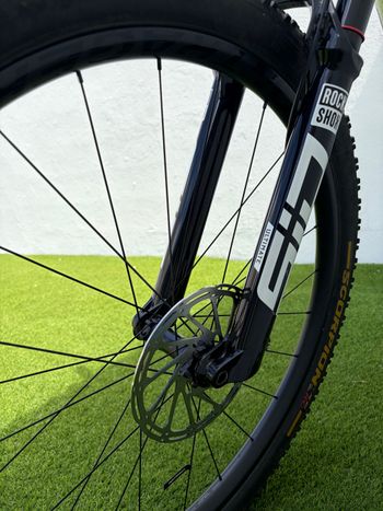 Used Trek Supercaliber SLR 9.9 X0 AXS Gen 2 2024 2024 Mountainbike, Light Gray, 29 — image 8 of 8