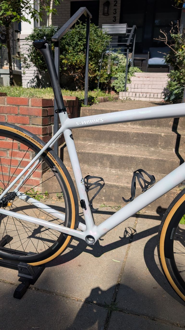 Used Specialized S-Works Aethos Frameset - FACT 12r Carbon 2024 Frameset 2024 Road & Gravel, White — image 5 of 13
