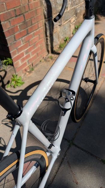 Used Specialized S-Works Aethos Frameset - FACT 12r Carbon 2024 Frameset 2024 Road & Gravel, White — image 10 of 13
