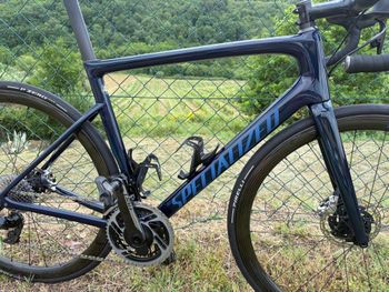 Used Specialized Tarmac SL6 Disc Pro - SRAM Force eTap AXS 2020 Frameset 2020 Road & Gravel, Blue — image 1 of 8
