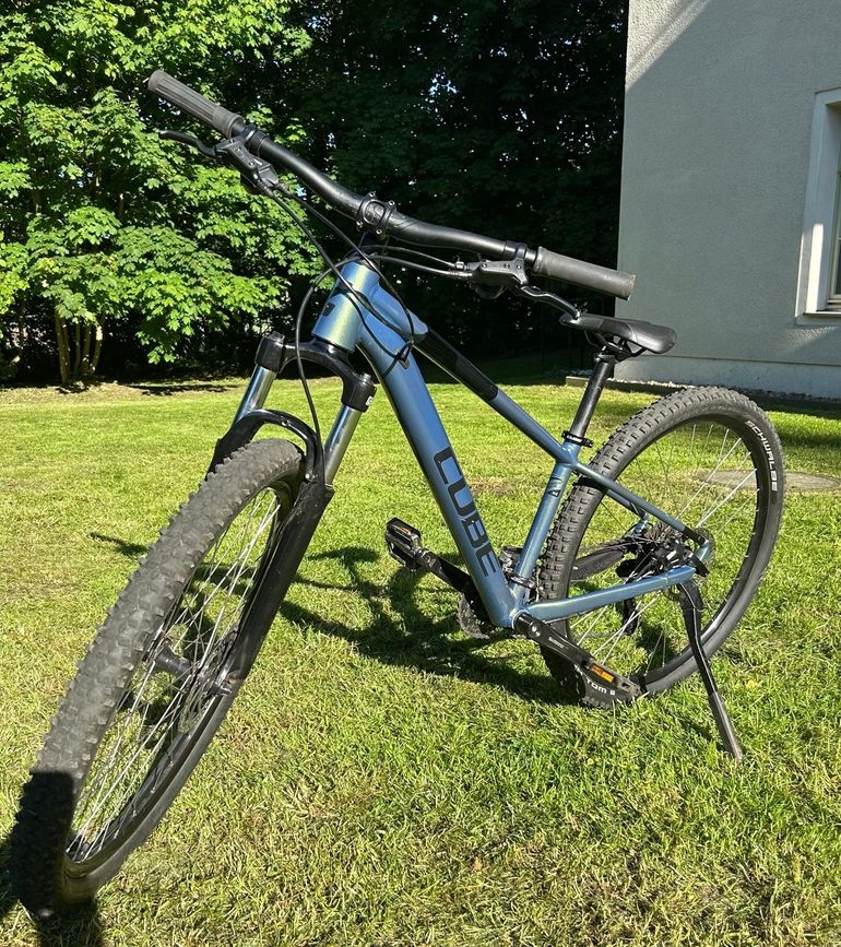 Used CUBE Aim Shimano Acera 2023 Mountainbike, Blue — image 3 of 10