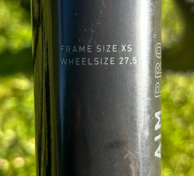 Used CUBE Aim Shimano Acera 2023 Mountainbike, Blue — image 8 of 10