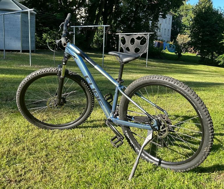 Used CUBE Aim Shimano Acera 2023 Mountainbike, Blue — image 4 of 10
