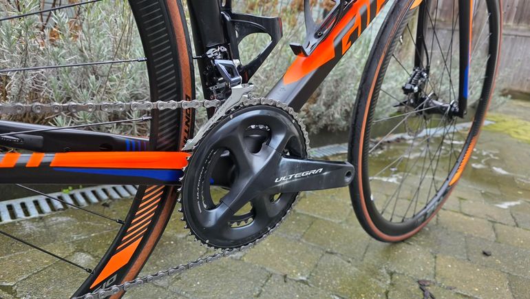 Used Giant TCR Advanced 1 Disc-KOM 2018 2018 Road & Gravel, Orange — image 7 of 16