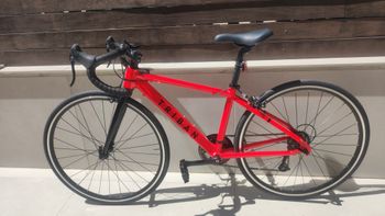 Used TRIBAN Bicycle Touring Road Bike RC100 2024 2024 Road & Gravel, Red — image 8 of 8