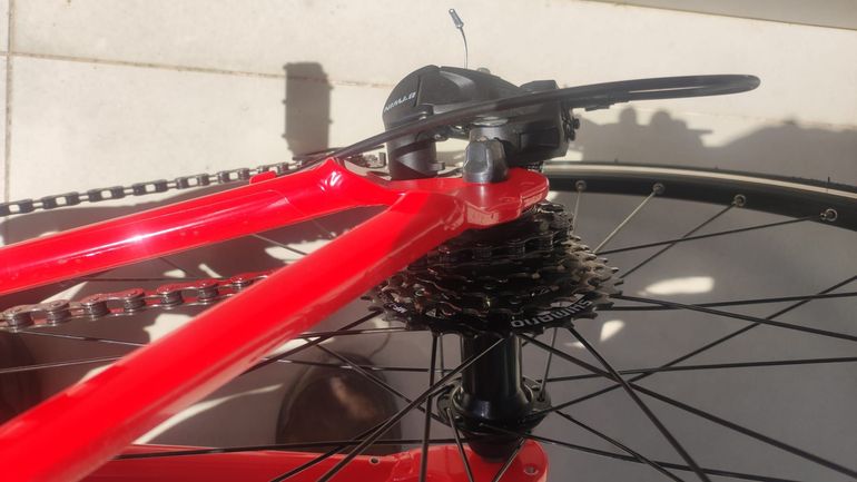 Used TRIBAN Bicycle Touring Road Bike RC100 2024 2024 Road & Gravel, Red — image 5 of 8