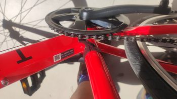 Used TRIBAN Bicycle Touring Road Bike RC100 2024 2024 Road & Gravel, Red — image 4 of 8