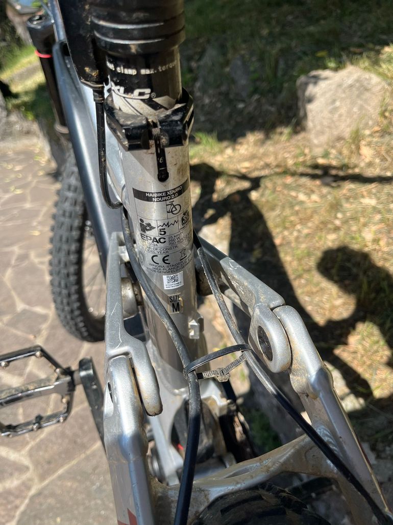 Used Haibike XDURO NDURO 2.0 2020 2020 Mountainbike, Light Gray, 27.5 — image 11 of 11