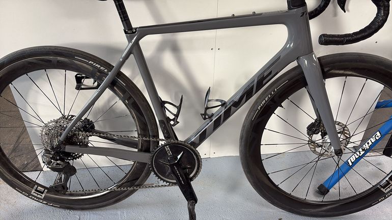 Used Time Alpe d'huez Frameset 2025 Road & Gravel, Light Gray — image 2 of 3